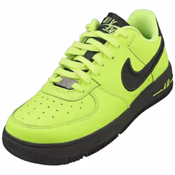 Nike Air Force 1 Dance Womens Fashion Trainers in Volt Black - 4