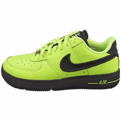 Nike Air Force 1 Dance Womens Fashion Trainers in Volt Black - 4