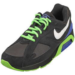 Nike Air 180 Qs Mens Fashion Trainers in Black Green - 9