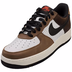 Nike Air Force 1 Low Retro Mens Fashion Trainers in White Black - 10.5 UK