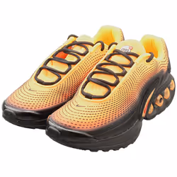 Nike Air Max Dn Se Mens Fashion Trainers in Orange Black - 8