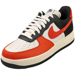 Nike Air Force 1 07 Lv8 Mens Fashion Trainers in Black Orange - 8