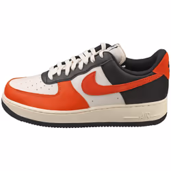 Nike Air Force 1 07 Lv8 Mens Fashion Trainers in Black Orange - 8