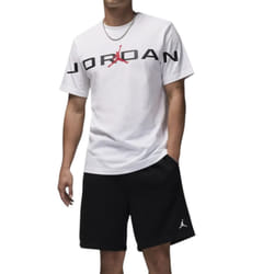 Nike Air Jordan Mens Crew Neck T-Shirts - White, X-Large