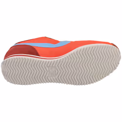 Nike Cortez Womens Fashion Trainers in Red Blue - 9