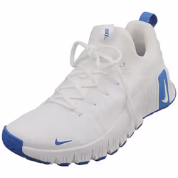Nike Free Metcon 6 Mens Fashion Trainers in White Blue - 8