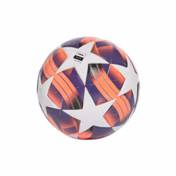 adidas Unisex-Adult WUCL League Soccer Ball  White/Aurora Black/Turbo/Silver Metallic  4