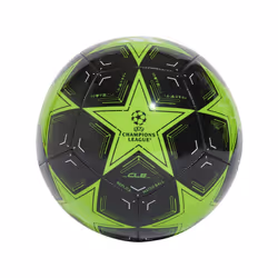 adidas Unisex-Adult UCL Club Soccer Ball Solar Green/Black/White 3