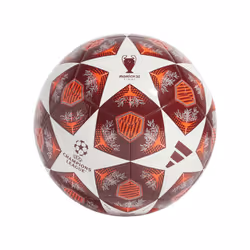 adidas Unisex-Adult UCL Club Soccer Ball White/Solar Red/Collegiate Burgundy 5