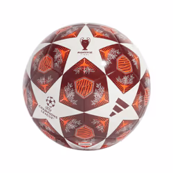 adidas Unisex-Adult UCL Club Soccer Ball White/Solar Red/Collegiate Burgundy 5