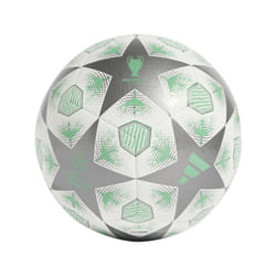 adidas Unisex-Adult UCL Club Soccer Ball Iron Metallic/White/Green 4