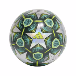 adidas Unisex-Adult UCL Training Soccer Ball Multicolor/Shadow Green/Solar Slime 5