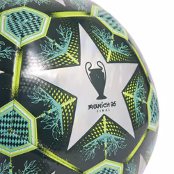 adidas Unisex-Adult UCL Training Soccer Ball Multicolor/Shadow Green/Solar Slime 5