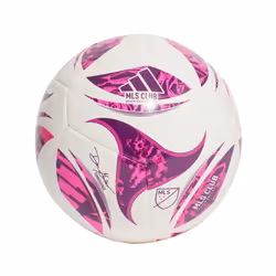 adidas Unisex-Adult MLS Club Soccer Ball  White/Purple Burst/Glory Purple  4