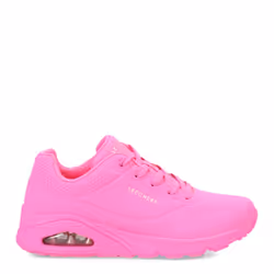Skechers Women's Uno-Stand on Air Sneaker  HOT Pink  5.5