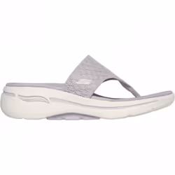 ) Go Walk Arch Fit Sandal Spellbound | Lilac | Womens Toe Post Sandals - 6 (Adults'