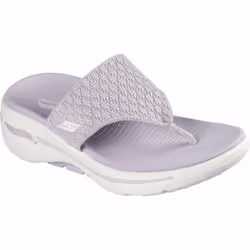 ) Go Walk Arch Fit Sandal Spellbound | Lilac | Womens Toe Post Sandals - 7 (Adults'