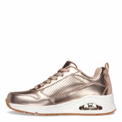 Skechers Women's UNO-METALLIXS Sneaker Rose Gold 7