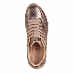 Skechers Women's UNO-METALLIXS Sneaker  Rose Gold  7