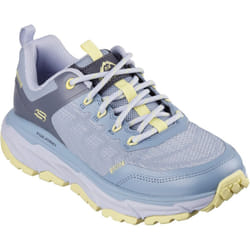 ) Skechers D'Lux Journey Marigold Synthetic Women's Blue/Yellow Hiking Boots - Blue, 4 (Adults'