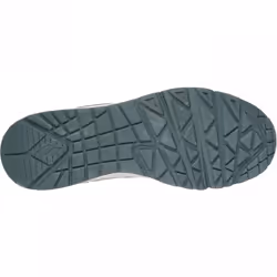 ) Uno - Retro One | White/Grey | Mens Lace Up Trainers - 7 (Adults'