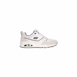 ) Uno - Retro One | White/Grey | Mens Lace Up Trainers - 8 (Adults' - Additional view 5