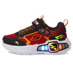 Skechers Boy's Light Storm 3 Sneaker  Black/Red  3.5 Big Kid