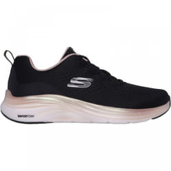 ) Vapor Foam - Midnight Glimmer | Black/Rose Gold | Womens Lace Up Trainers - 3 (Adults'