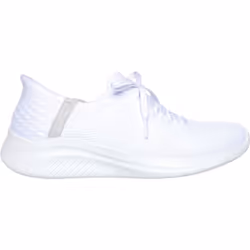 ) Skechers Ultra Flex 3.0 Brilliant Path Textile Women's White Trainers - White, 5 (Adults'