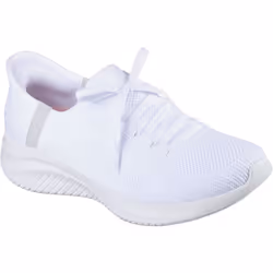 ) Skechers Ultra Flex 3.0 Brilliant Path Textile Women's White Trainers - White, 7 (Adults'