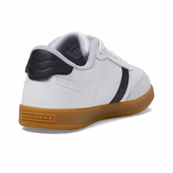 Skechers Kids Boy's Zinger Street Sneaker  White/Black  10.5 Little Ki