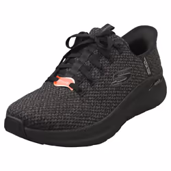Skechers Slip-ins Arch Fit 2.0 Vegan Mens Casual Trainers in Black - 7 UK