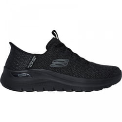 ) Slip-ins: Arch Fit 2.0 - Look Ahead | Black | Men's Laced Slip-on Style Trainers - 12 (Adults'