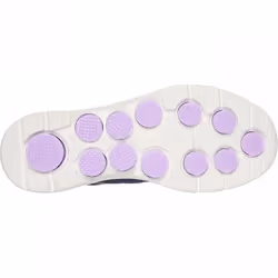 ) GO WALK 7 - Valin | Navy/Lavender | Womens Slip Ins Trainers - 4 (Adults'