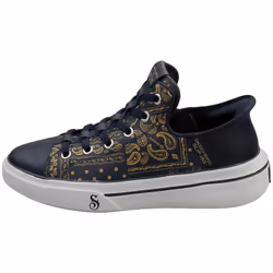 Skechers Snoop Dogg Snoop One Double G Mens Fashion Trainers in Navy - 8