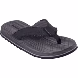 ) Skechers Tantric Fritz Textile Men's Black Sandals - Black, 11 (Adults'