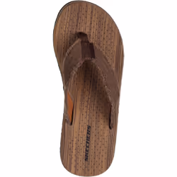 ) Skechers Tantric Fritz Textile Men's Brown Sandals - Brown, 6 (Adults'