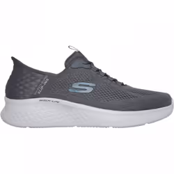 ) Skech-Lite Pro Primebase | Charcoal/Blue | Mens Slip Ins Trainers - 9 (Adults'