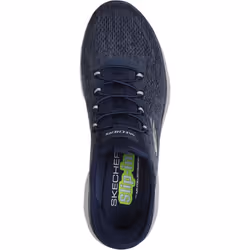 ) Skechers Summits Key Pace Textile Men's Navy Trainers - Blue, 6 (Adults'