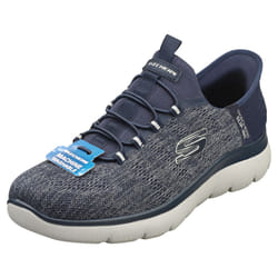 Skechers Slip-ins Summits Vegan Mens Fashion Trainers in Navy - 7