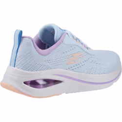 ) Skechers Skech-Air Meta - Aired Out Textile Women's Light Blue/Multi Trainers - Blue, 6 (Adults'