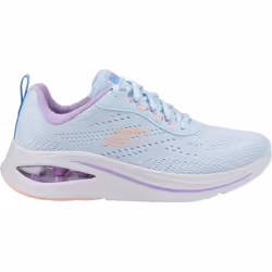 ) Skechers Skech-Air Meta - Aired Out Textile Women's Light Blue/Multi Trainers - Blue, 8 (Adults' - Additional view 5
