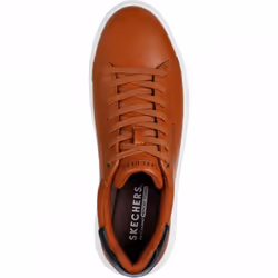 ) Court Break - Suit Sneaker | Cognac | Men's Lace-up Low Trainers - 9 (Adults'
