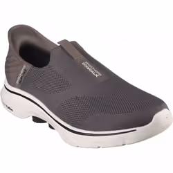 ) Skechers Slip-ins: GO WALK 7 - Easy On 2 | Brown | Mens Slip Ins Trainers - 6 (Adults'