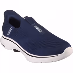 ) Skechers Slip-ins: GO WALK 7 - Easy On 2 | Navy | Mens Slip Ins Trainers - 7 (Adults'