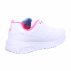Skechers Kids Girls Uno Lite-My Drip Sneaker  White/Mint  13 Little Ki - Additional view 4