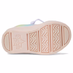 Skechers Girls TWI-Lites 2.0-Star ZIPS Sneaker  Pink/Multi  13.5 Littl