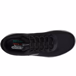Skechers Mens Skech-Lite Pro Frenner Memory Foam Trainers Sneakers - Black - 9.5 UK, Black