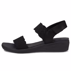 Skechers Women's Arya-ON The Rise Sandal  Black/Black  9