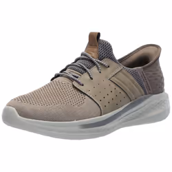 Skechers USA Men's Men's Slade-Ocon Hands Free Slip-in Moccasin Beige